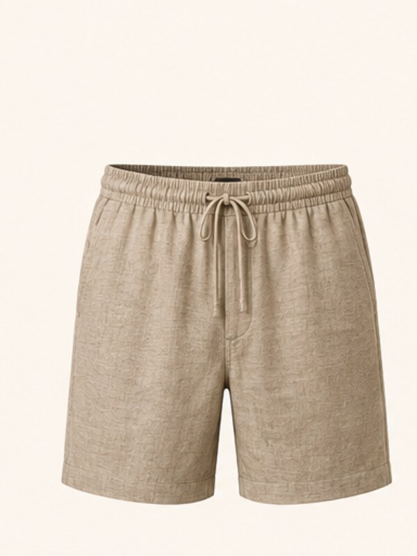 Hemp Shorts private label manufacturing by UNO VERRA® in Türkiye